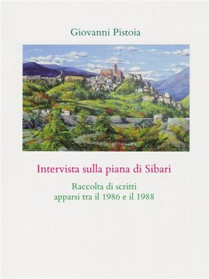 cover image of Intervista sulla piana di Sibari